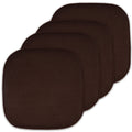 Memory Foam Non-Slip Chair Seat Cushion Pad 4 Pack J909