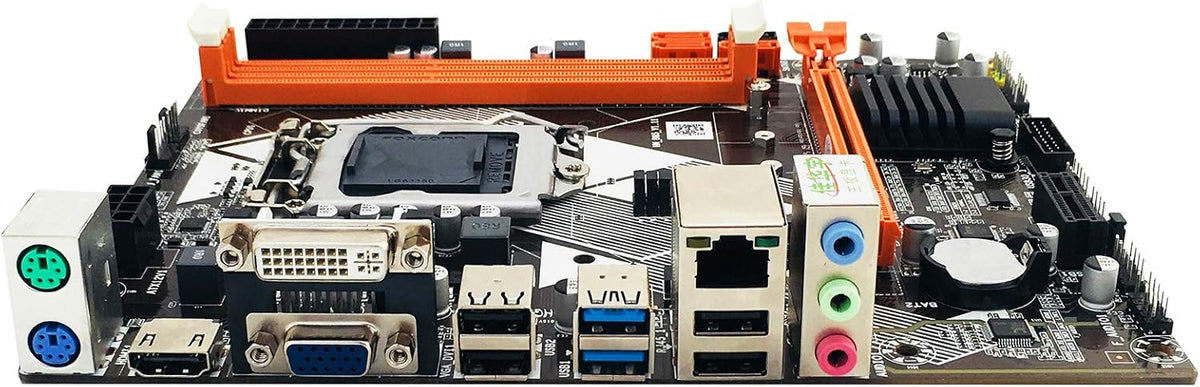 LGA 1150 MATX Motherboard VGA HDMI DVI R77792