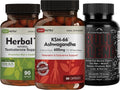 90 Capsules Ashwagandha and Herbal T Formula Bundle Q7405