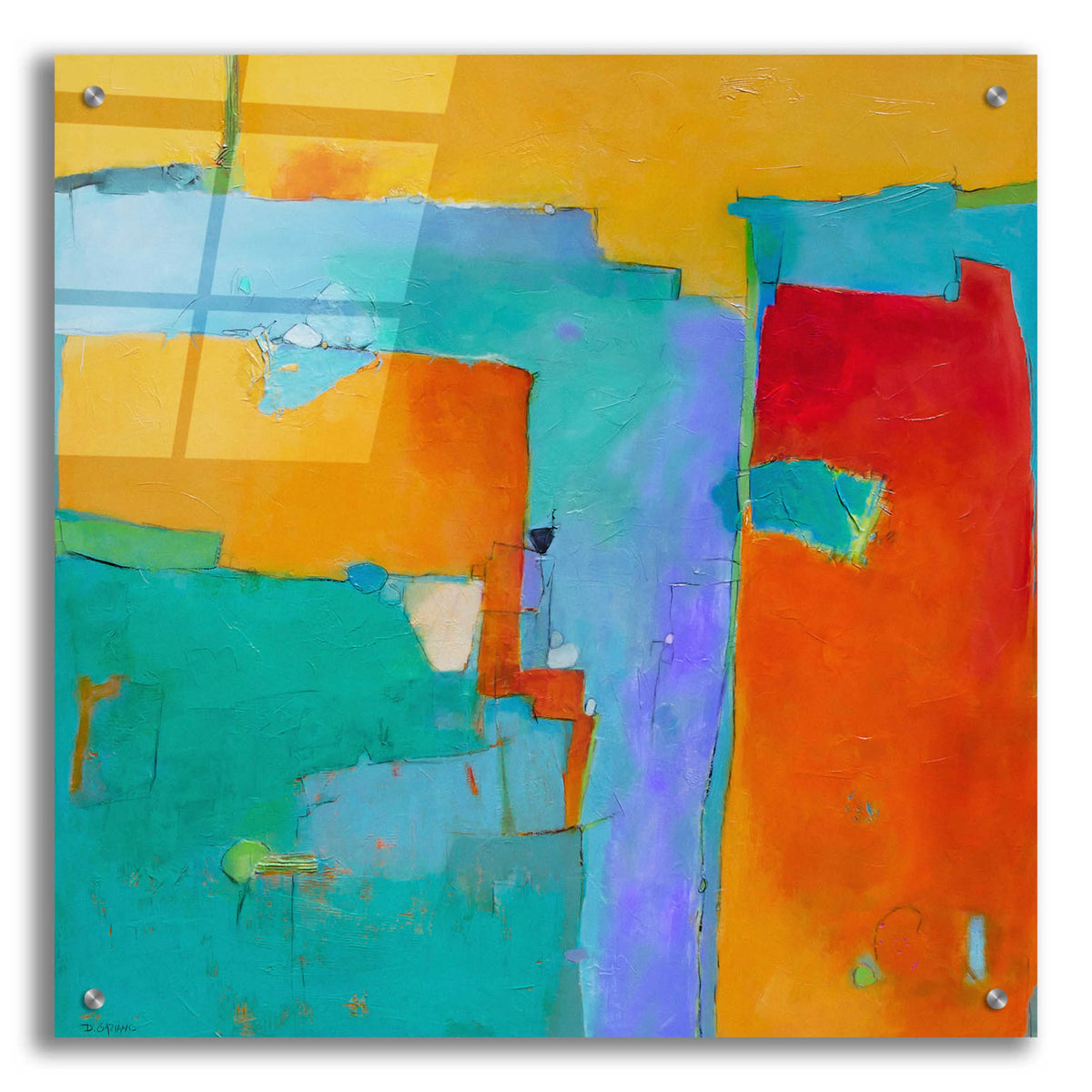 Acrylic Glass Wall Art 24"x24" K551712