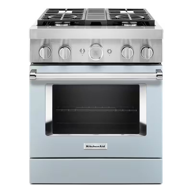 4 Burner Dual Fuel Freestanding Smart Range H548