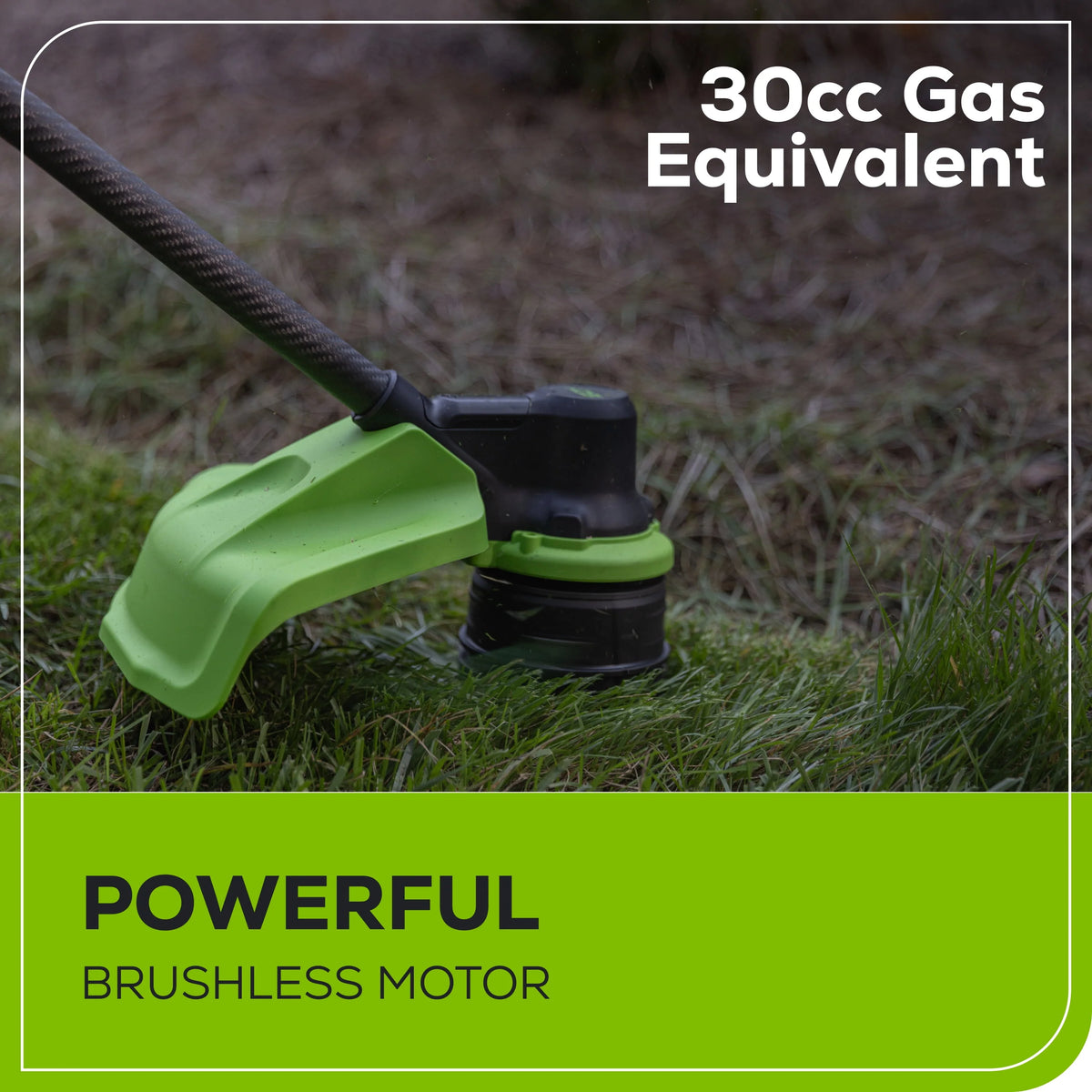 60V 16 Front Mount Carbon Fiber String Trimmer & 750 CFM Blower Kit R600970