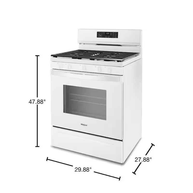 5 cu. ft. Gas Range in White M53409