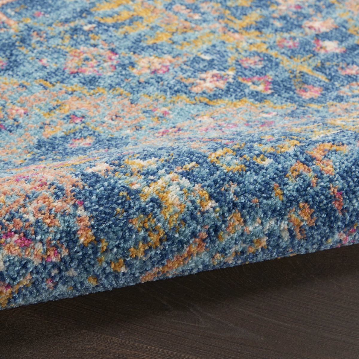 Navy Blue 4' x 6' Area Rug B68608