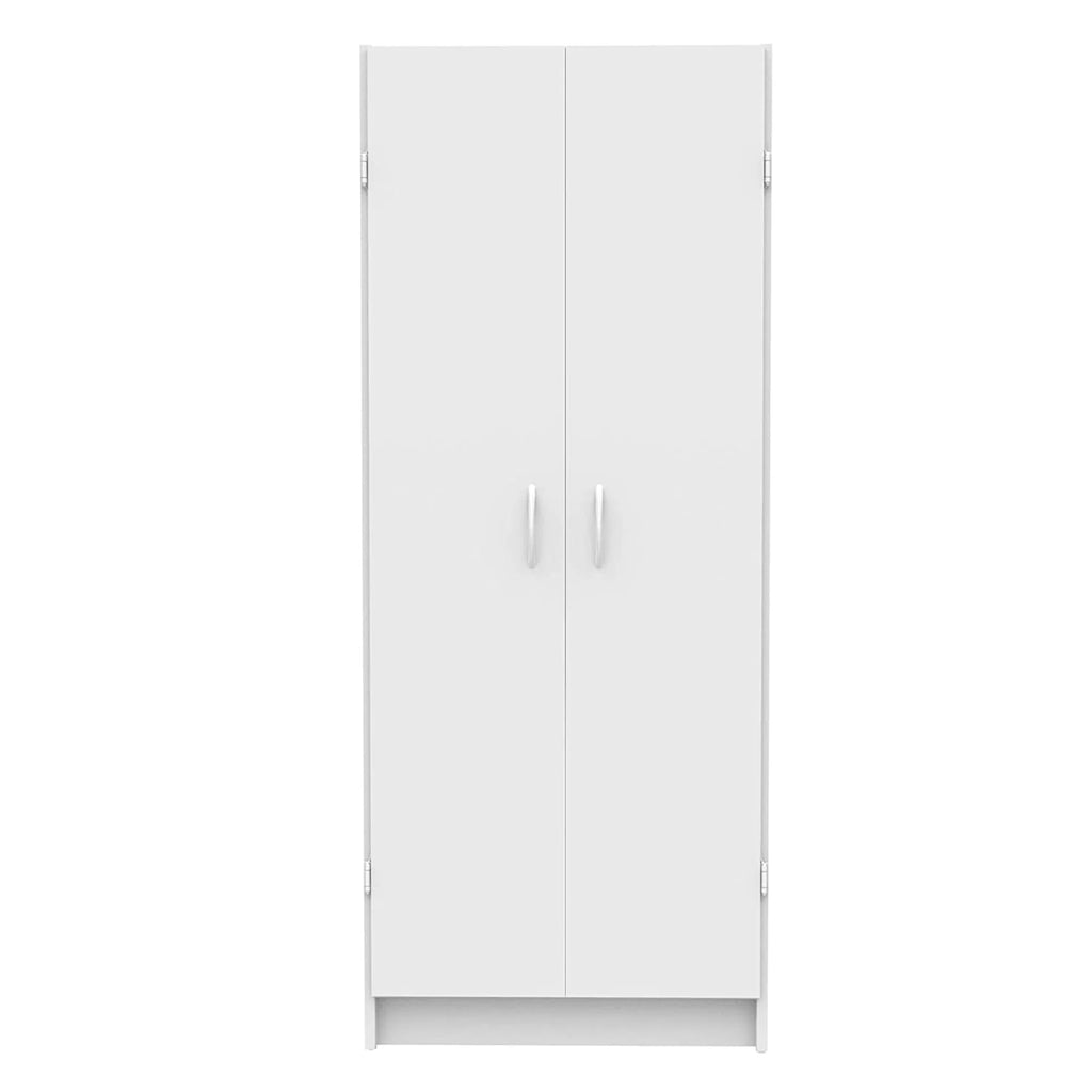 Adjustable 4 Shelf Pantry Cabinet, White T101