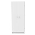 Adjustable 4 Shelf Pantry Cabinet, White T101