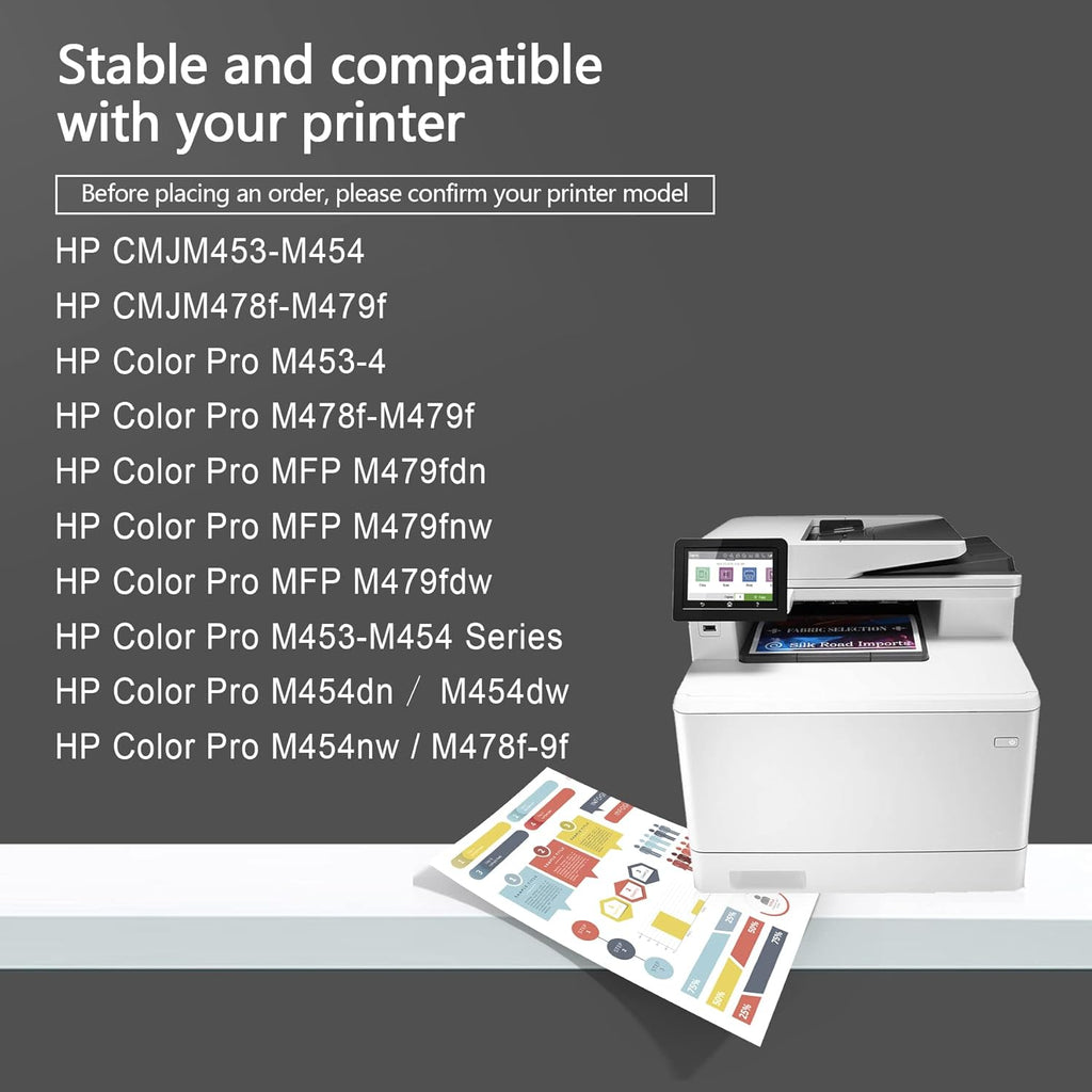 Compatible 414A Yellow Toner Cartridge F491052
