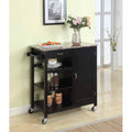 Black Kitchen Island Cart K1067