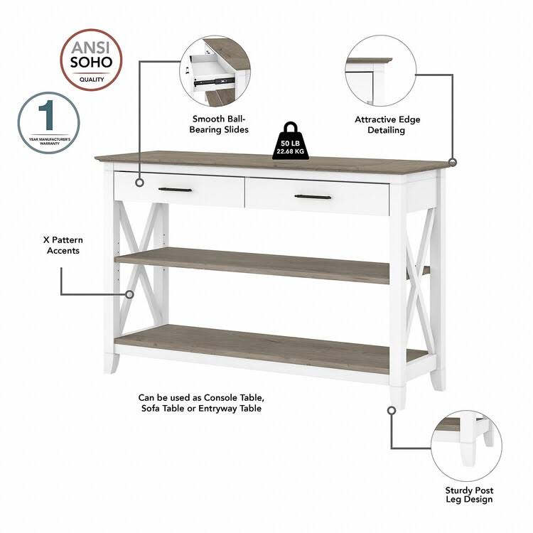 Gray L Shaped Writing Desk with File Cabinet and Bookcase H6974