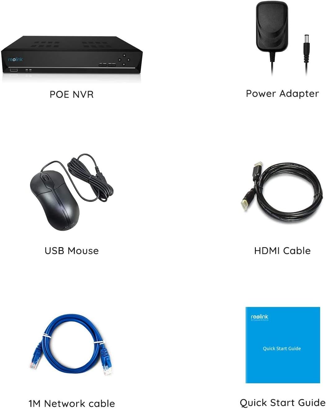 4K PoE 8 Channel NVR with 2TB Hard Drive G469