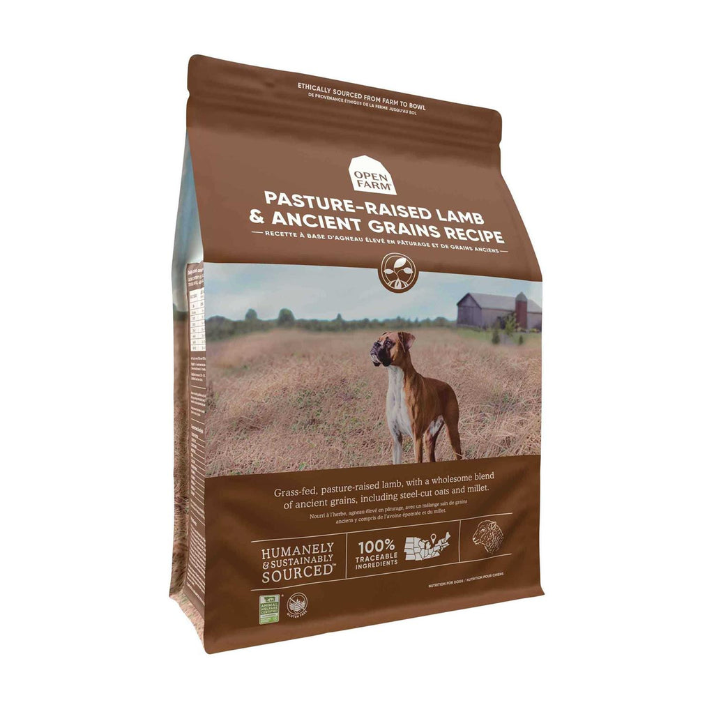 Pasture Raised Lamb Ancient Grains Dry Dog Food W89245