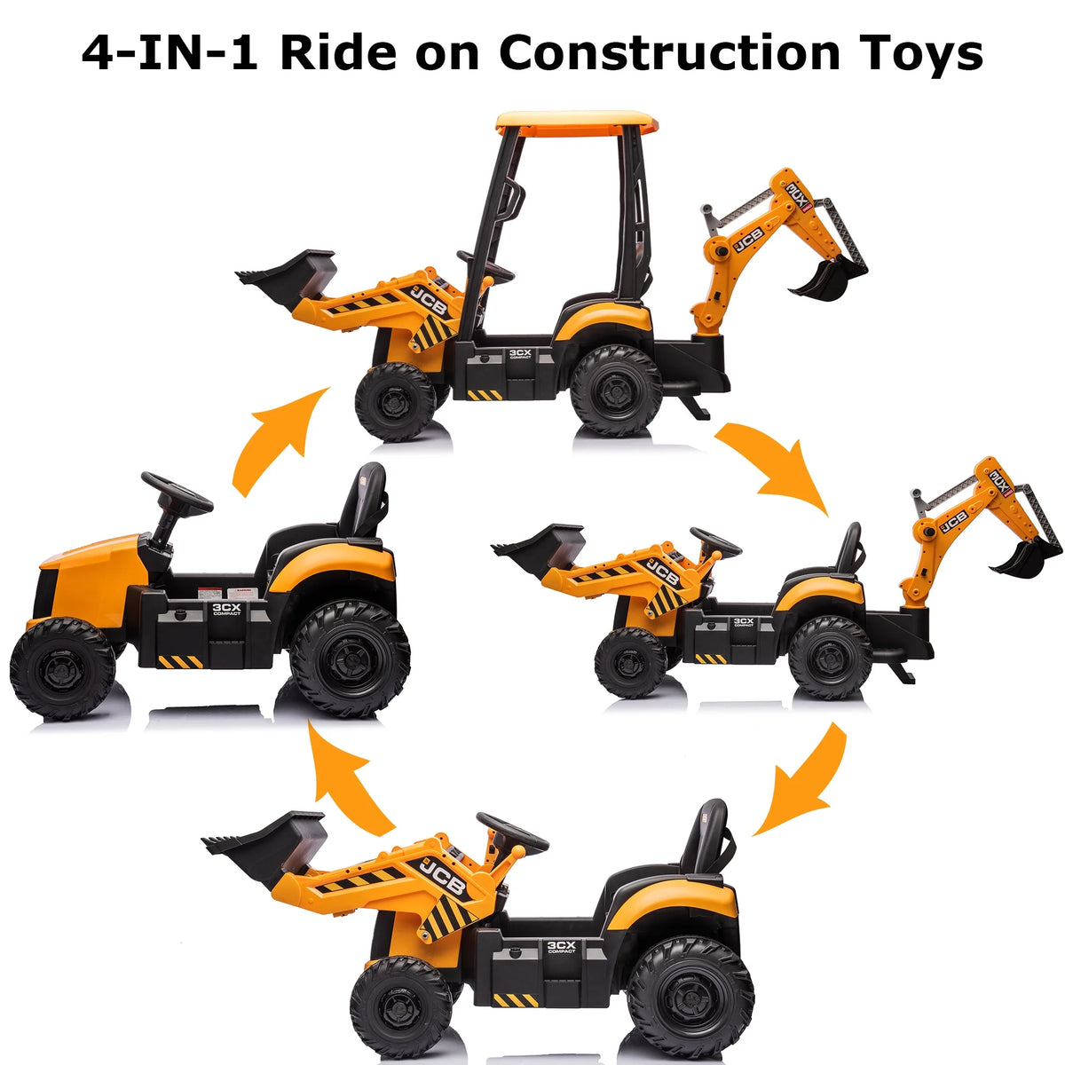 Electric Ride On Excavator with Remote H99566
