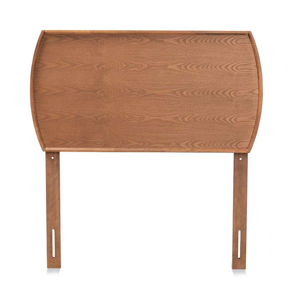 Twin Ash Walnut Engineered Wood Headboard Y14354
