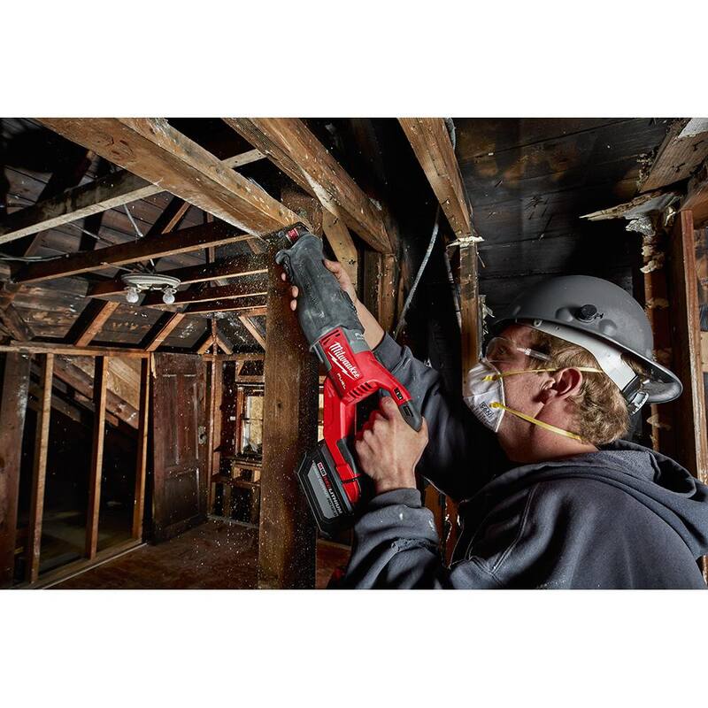18V Lithium-Ion Brushless Cordless Reciprocating Saw & Bandsaw T983