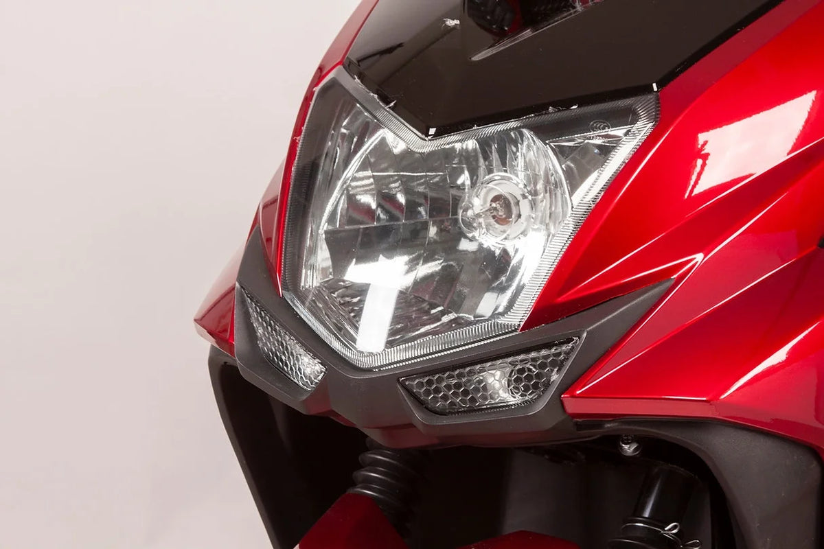 Red Three-Wheel Mobility Scooter V464