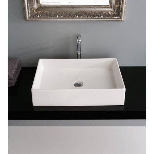 White Vessel Sink C47801