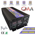 2000 Watts Pure Sine Wave Power Inverter DC 12V to AC 110V with LED Display G8836