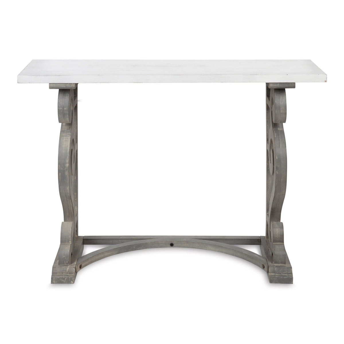 Solid Wood Farmhouse Console Table N61419