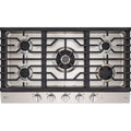 36 inch Stainless 5-Burner Built-In Gas Cooktop Y5145