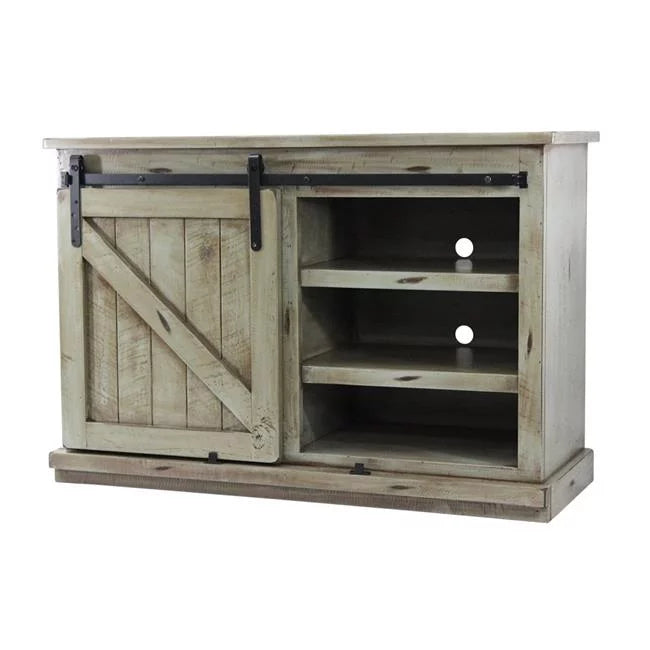Rustic Dark Blue TV Stand O864930