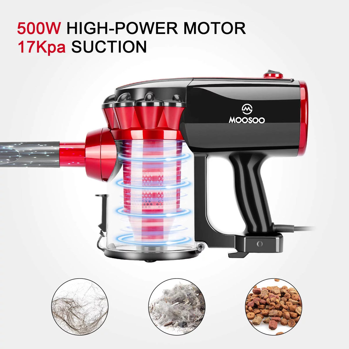 Lightweight Corded Stick Vacuum T735