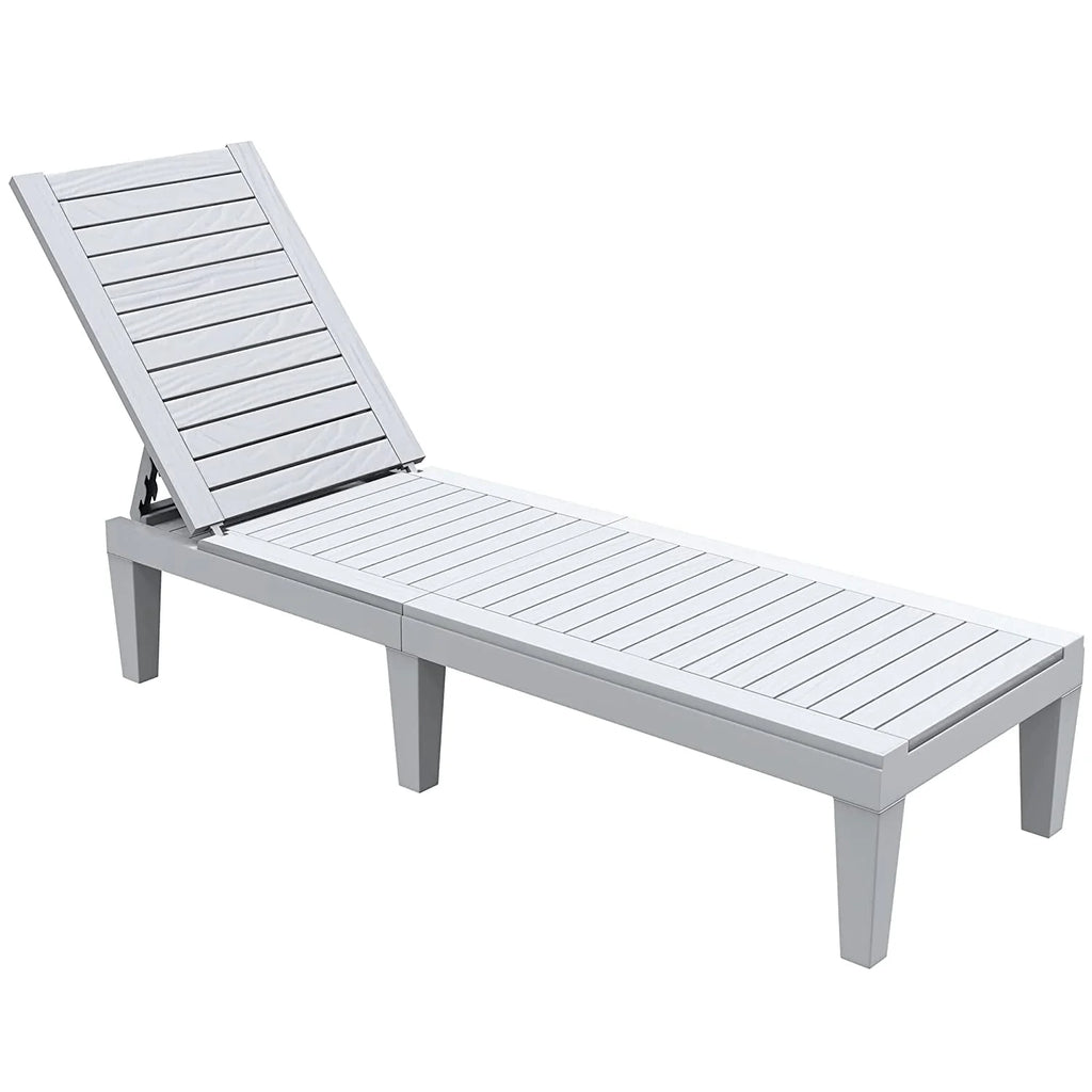 Black Adjustable Outdoor Lounge Chairs D29800