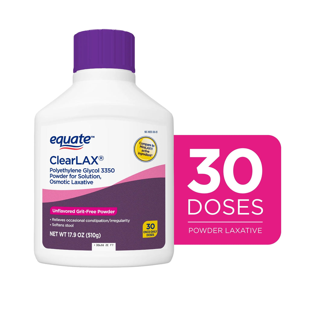 Polyethylene Glycol 3350 Powder for Solution Unflavored 30 Doses H183