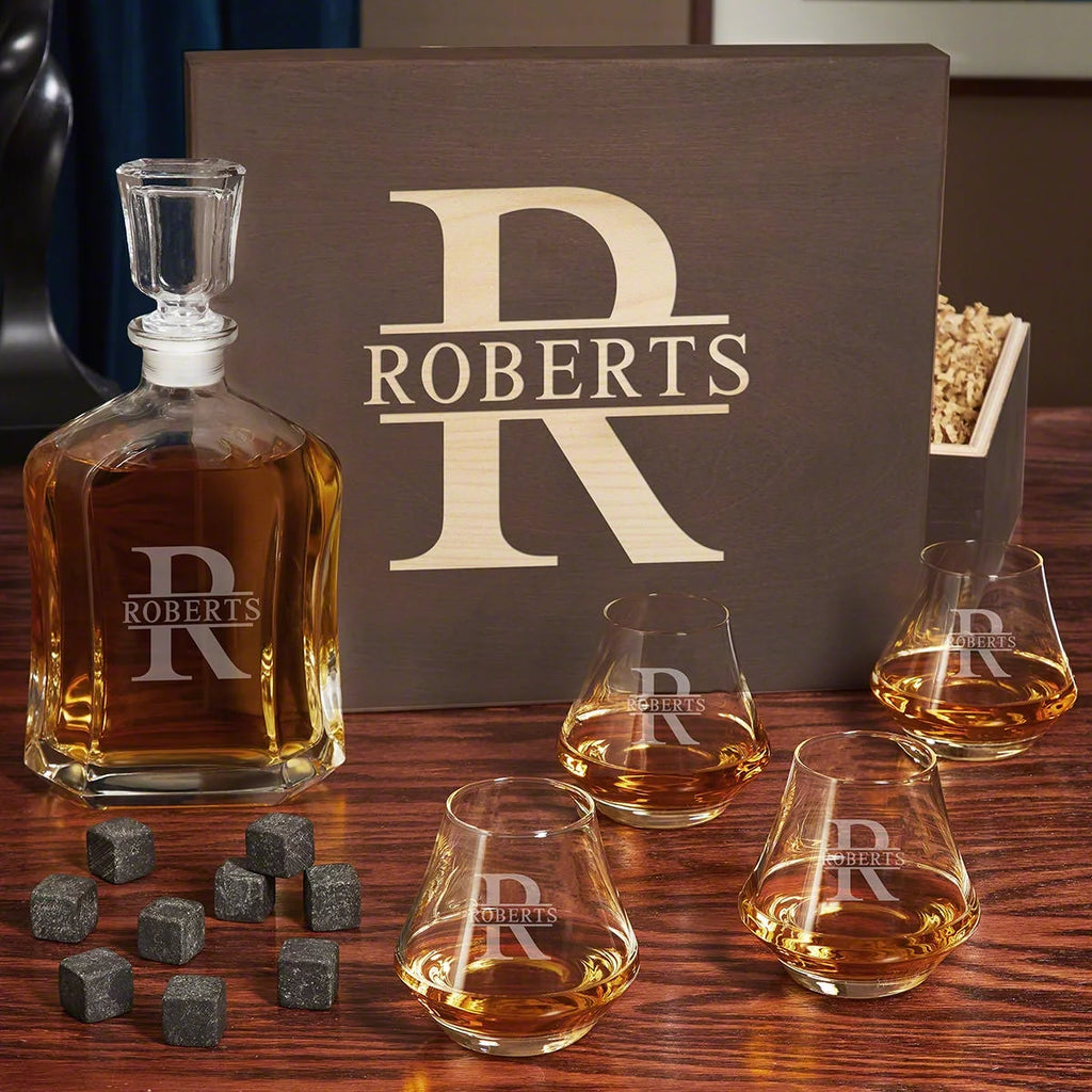 Whiskey Decanter and Glasses Gift Set R18346