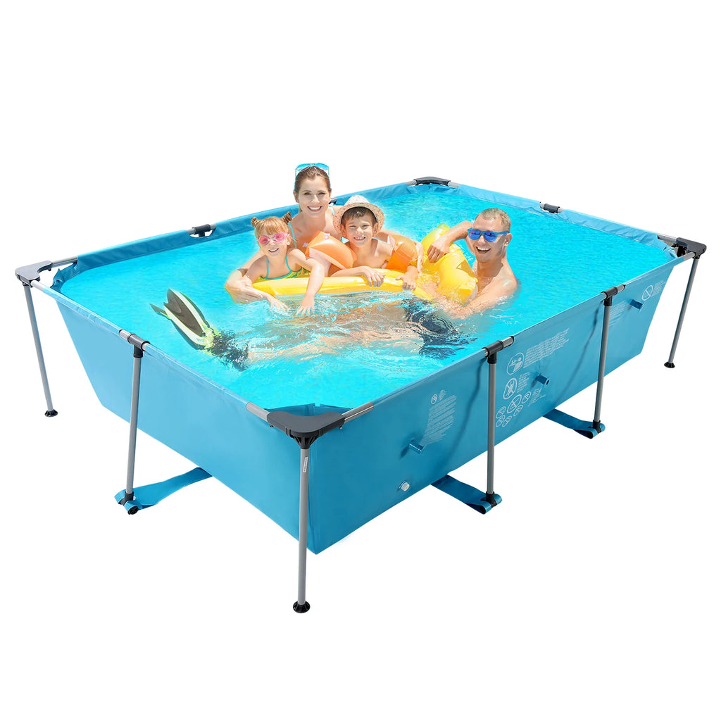 10 ft Above Ground Rectangular Frame Swimming Pool M4699