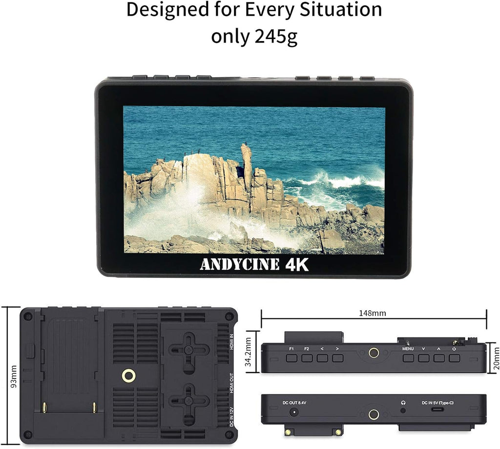 5.5 Inch Touch Screen FHD Camera Field Monitor D23566