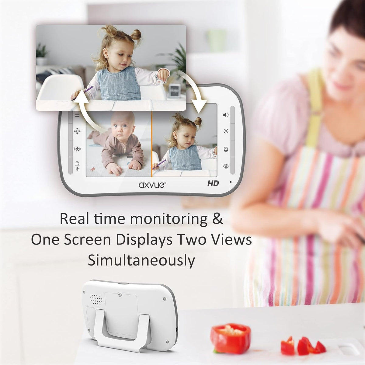 Video Baby Monitor with 2 HD Cams L899