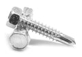 Self Drilling Screw Indented Hex Head #3 Point Low Carbon Steel Zinc Plated G920