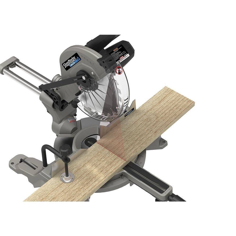 10x22 Slide Miter Saw with Laser N75117