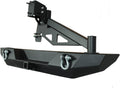Black Rear Bumper with Tailgate Tire Carrier C756625