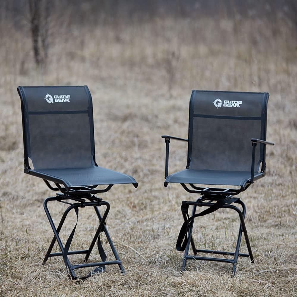 Portable Folding Swivel Hunting Chair 500-lb. Capacity Y107252