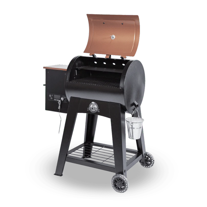 Wood Pellet Grill With Flame Broiler and Meat Probe B5977