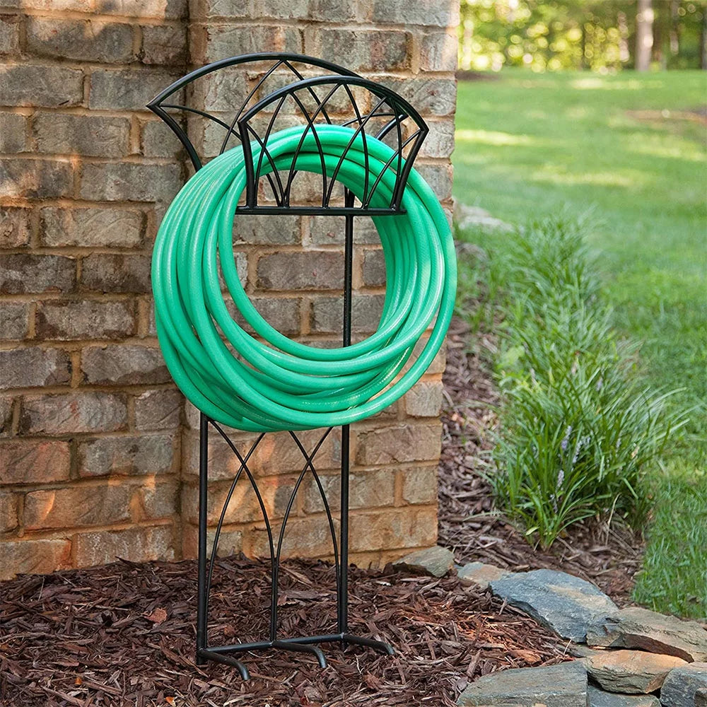 Steel Water Hose Stand with Storage Z595
