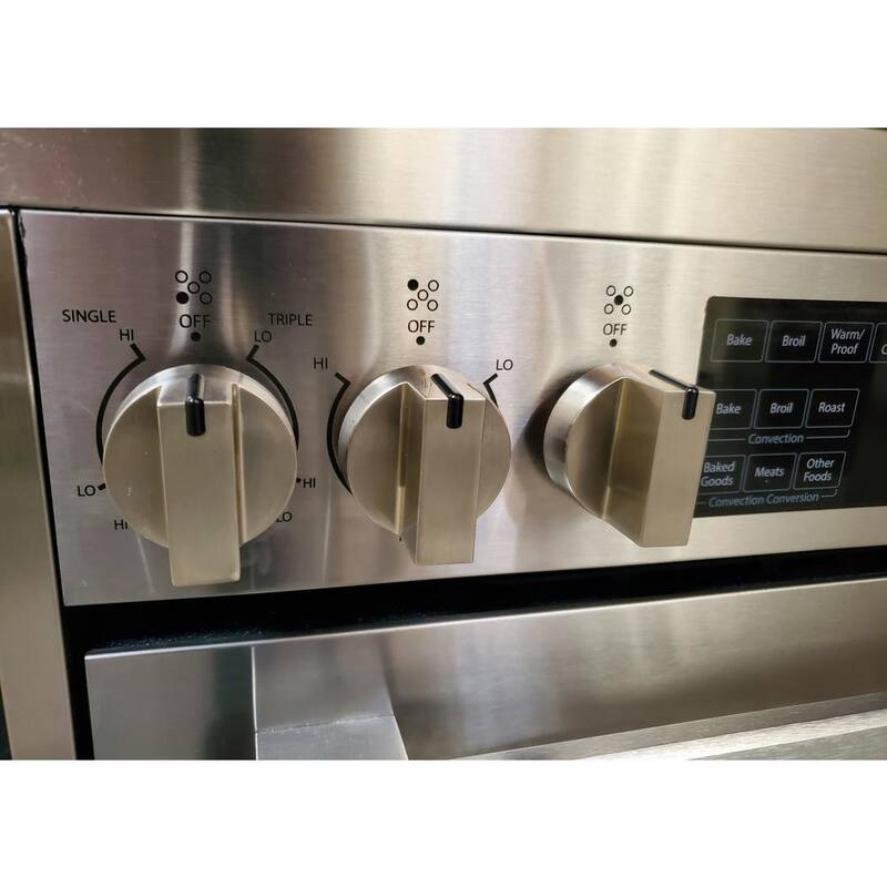 5-Element Electric Range with Convection in Stainless Steel E212012