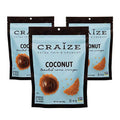 Extra Thin Toasted Corn Crisps Vegan Gluten Free 3 Pack Coconut X516