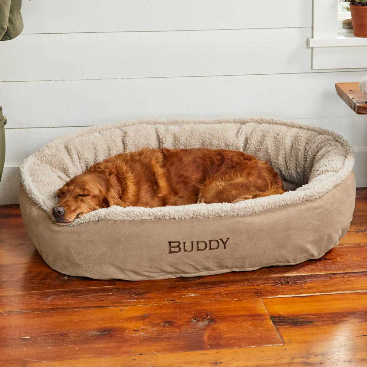 Wraparound Dog Bed with Fleece K7172