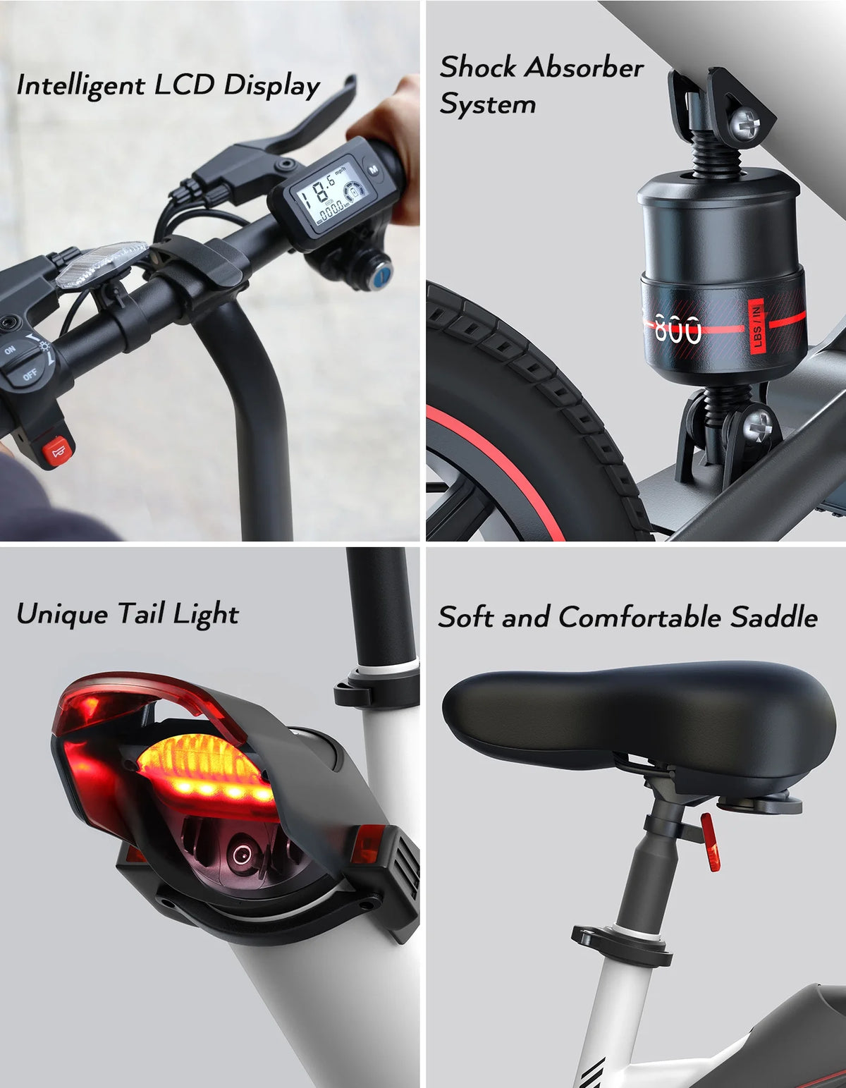 14'' Waterproof Folding Electric Bike A998