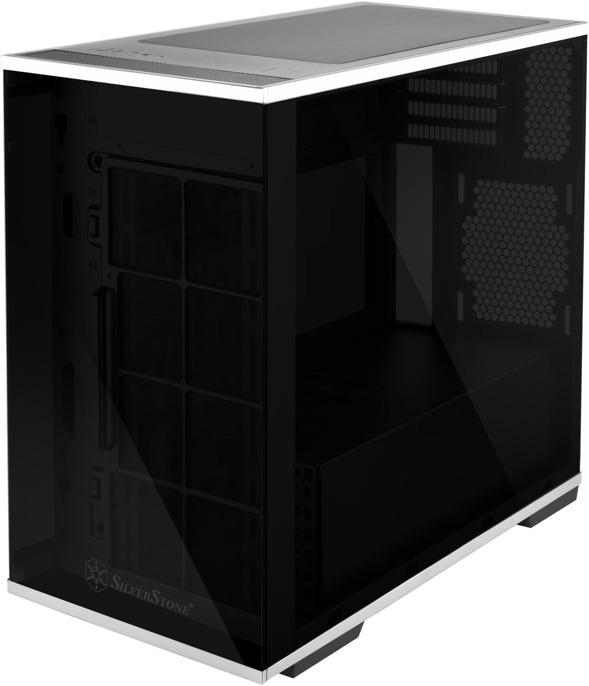 Mini-ITX Computer Case with Tempered Glass Y8142