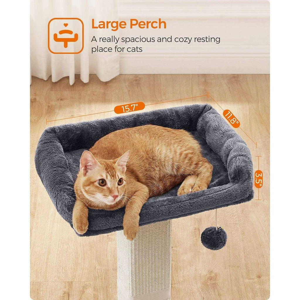 Cat Scratching Post with Plush Perch S802426
