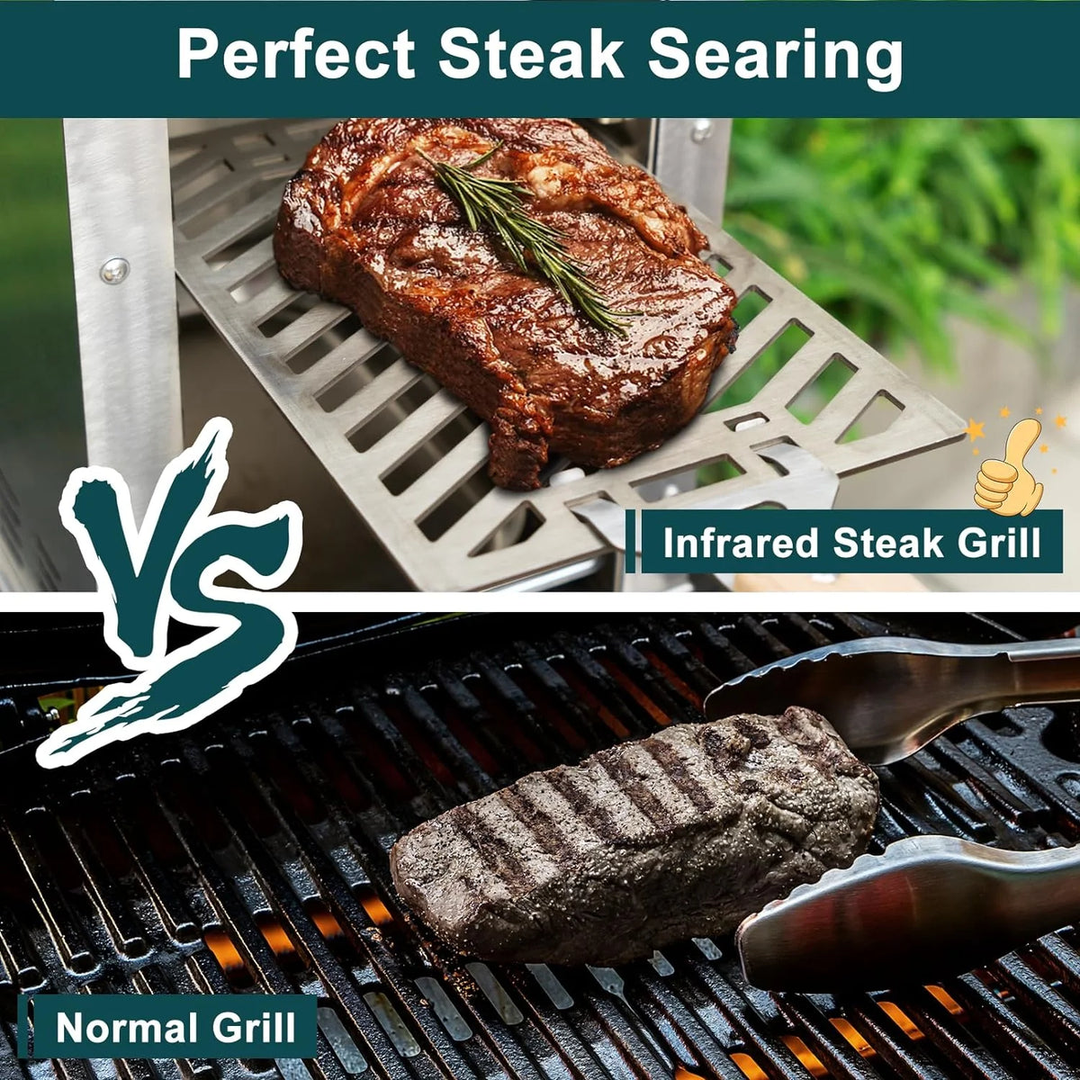 Portable Stainless Steel Propane Gas Grill Q477326