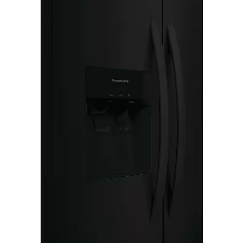 22.3 cu. ft. Side by Side Refrigerator in Black W8350