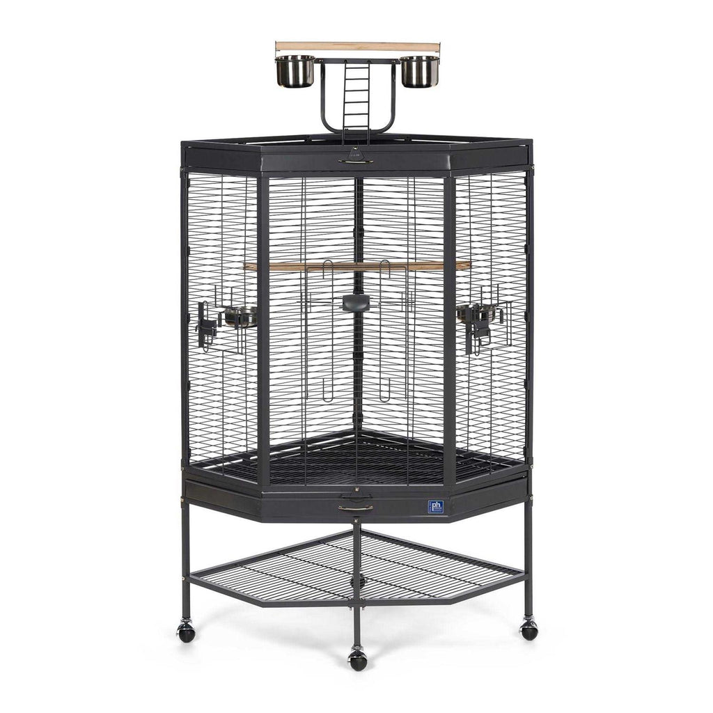 Corner Cage with Playtop O1864