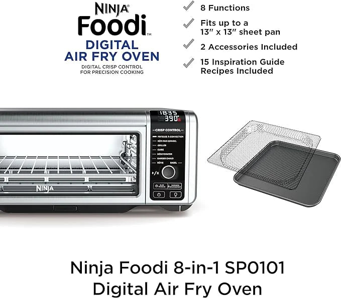 Air Fryer XL Capacity Stainless Steel Finish T42381