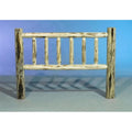 Full Log Headboard E181