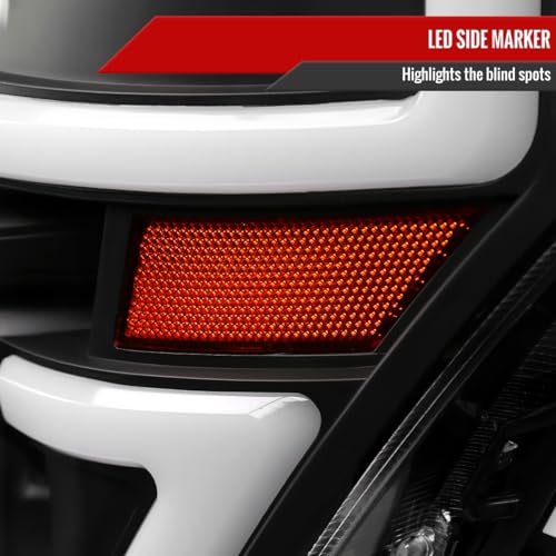 Black Projector Headlights N9223