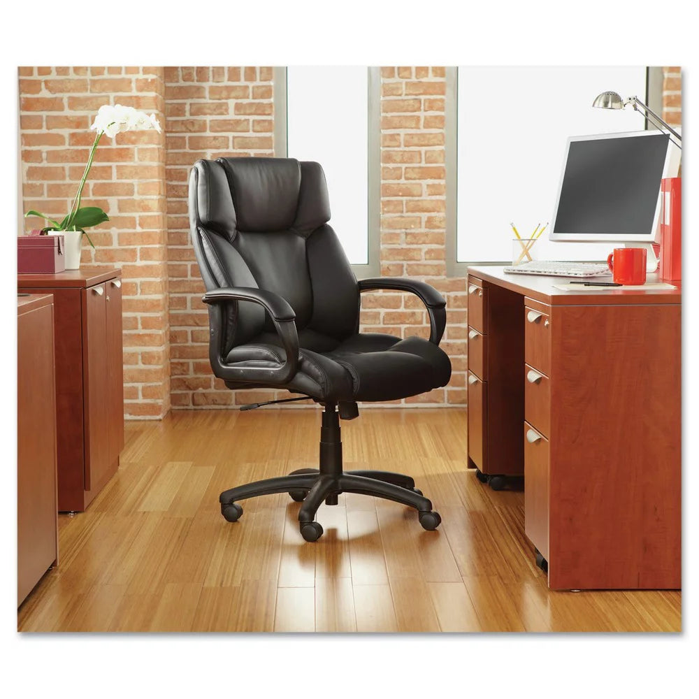 Black Bonded Leather Executive Chair F875011